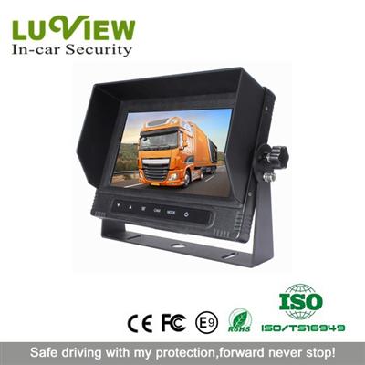 Hot Sale 7 inch Digital Rear View Monitor Waterproof LCD Car Monitor