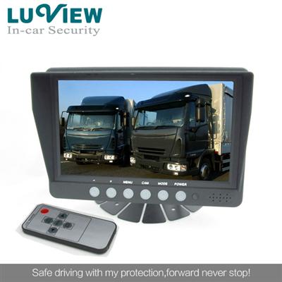 2-CH Rear View Monitor 7 Inch Digital Car LCD Monitor for Car Rear View System