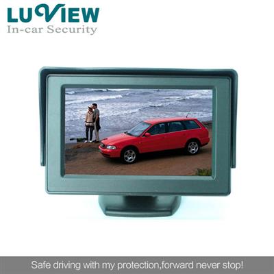 2-CH inputs 4.3 Inch Digital Stand-alone LCD Car Monitor