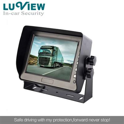 5.6 inch Car LCD Monitor with 2-CH Rear View Monitor for Truck Trailer
