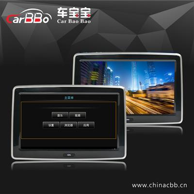 android 10.1'' HD 1296P touch screen headrest monitor with WIFI,3g usb dongle, GAME