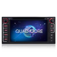 New cheap model ! 6.2 inch 2 din Android 4.4 universal car DVD player /car radio with Mirror Link For Toyota Car
