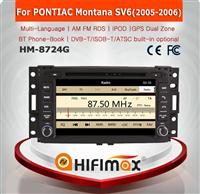 HIFIMAX Car DVD Navigation GPS For PONTIAC Montana SV6 Bluetooth