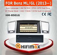Used mercedes benz radio For Mercedes Benz ML 2012-2015 Mercedes Benz GL 2013-2015 dvd gps navigation system