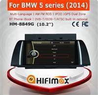 HIFIMAX WIN CE 6.0 Car dvd player stereo For BMW 5 series 2014 Car DVD GPS navigation system for bmw 5 series car radio