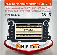 HIFIMAX WIN CE 6.0 Car DVD GPS For Mercedes Benz Smart Fortwo 2012 onward Car GPS Navigation System
