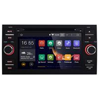 Double din Android 4.4.4 Quad-Core 7 inch car dvd player For Ford Mondeo Transit Galaxy car stere radio gps