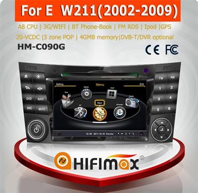 Hifimax Car multimedia dvd gps navi system for MB CLS W219 - Dual core 1G CPU 4G flash