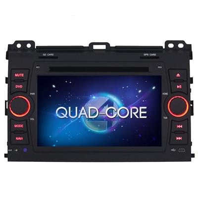 7 inch 1024*600 Android 5.1.1 Quad Core 2 din car radio/car DVD player for TOYOTA PRADO 120 2003-2009