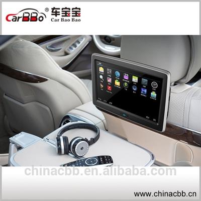 10.1" full HD Dual-Core Android WIFI 3G Internet touch screen Headrest Car monitor,automobile rear seat Entertainment for honda