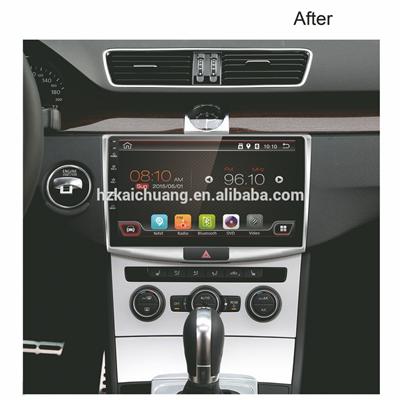 10.1 Inch Capacitive Car GPS DVD Touch Screen with Navigation Supports both Synchronous Playback Radio for VW Magotan