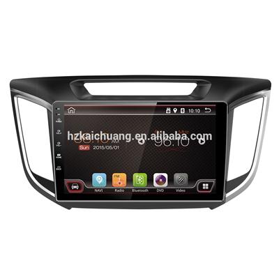 10.1 inch hyundai iX25 touch screen car dvd player with NXP 6856, NXP 6688 optionally supports RDS function