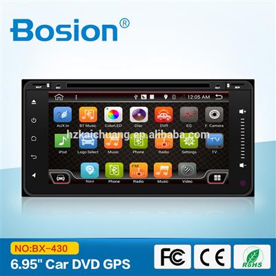 2 Din Car DVD Player with TV Lived Wallpater for Toyota Car