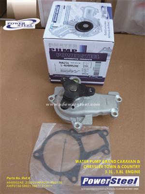 Water Pump # 4648952AE ,252929, AW6231, WP2156, AWP2156, 58651, 58677, 512511,4648952AE, 556231, 12156 ,NP1823, 941202, CP6231, 181985