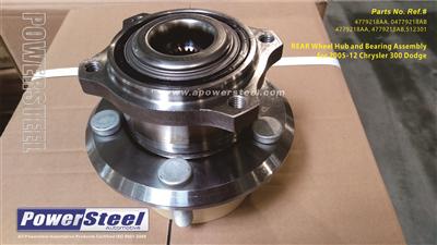 Wheel Bearing & Hub Assembly # 4779218AA, 04779218AB, 4779218AA, 4779218AB,512301