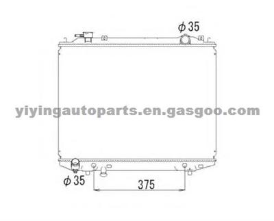 Radiator For Mazda BT-50 WL2215200C