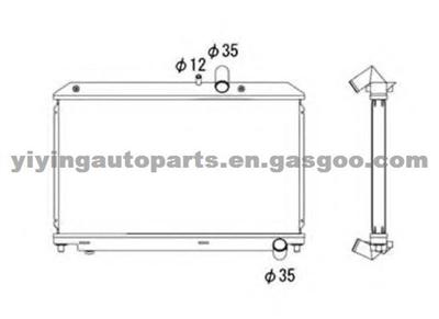 Radiator For Mazda RX8