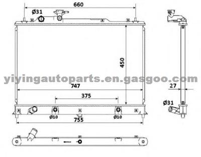 Radiator For Mazda CX-7