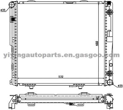 Radiator For Mercedes-Benz E-Class W124