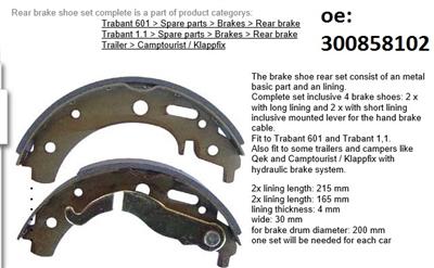 Buy Brake Shoe