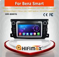 Hifimax Car dvd gps navigation for smart fortwo Android 5.1.1 OS