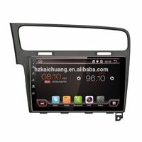 10.1 Inch Android Car DVD Player with Navigation Supports both Synchronous Playback Radio for VW Golf 7