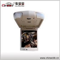 HD 15 Inch Flip Down Car Monitor With Video Input for bus