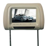cheap factory 7 inch dvd car headrest monitor in china