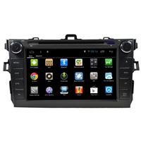 Hot! 8 inch HD screen 2 din car radio/car DVD player for 2007-2011 Toyota Corolla