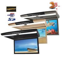 Private 15.4 inch flip down ceiling TV Car monitor