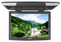 Private 15.5 inch car TFT LCD roof mounted monitor TV USB
