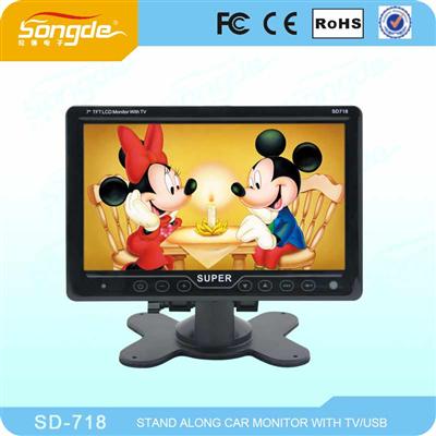 7 inch Touch Screen LCD USB Monitor for Car PC