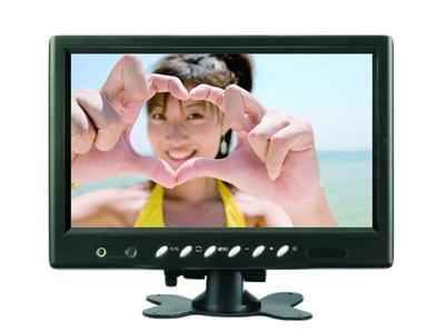 black / grey / beige / car tv monitor 9 inch led tv monitor