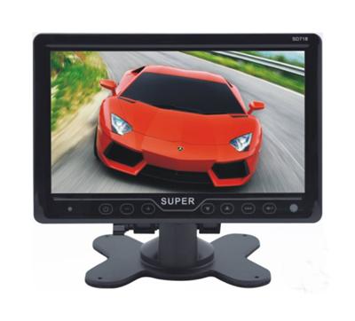 7 inch Super Slim Car TV Monitor (MP5,RMVB) with AV,TV functions and HD input