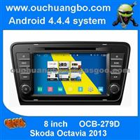 Ouchuangbo 8 Inch Head Unit Auto Radio Dvd S160 Android 4.4 For Skoda Octavia 2013 With HD 1080 Video Display 3g Wifi Gps Navigation