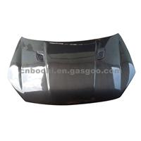 Carbon Fiber Hood Cover For VW GOLF6-3