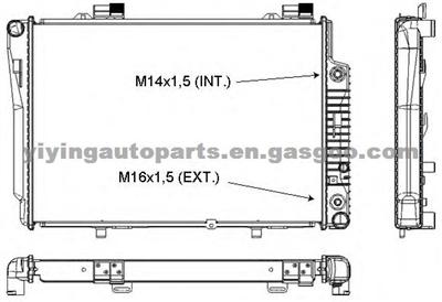 Radiator For Mercedes-Benz C-Class W202