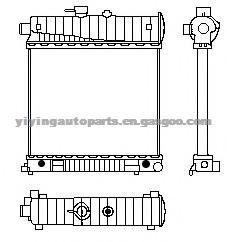Radiator For Mercedes-Benz C-Class W202