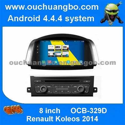 Ouchuangbo 8 Inch S160 Android 4.4 Car Gps Radio Dvd For Renault Koleos 2014 With Automatical Playing SWC IPod Wifi 3g