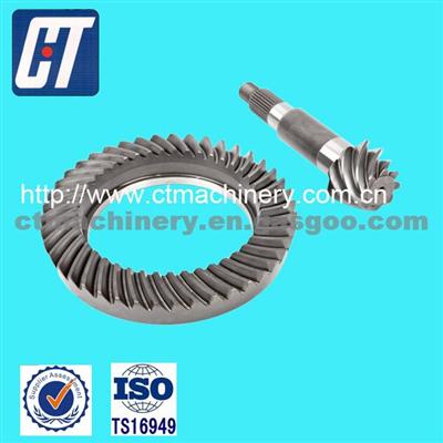 Crown Gear With Precision CNC Machined For Racing Car