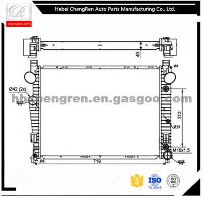 Auto Parts Aluminum Brazing Radiator For W220/S430/S500'98 OEM:2205000103