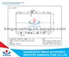 Alumnium Radiator For Toyota Camry'12- At With Plastic Tank