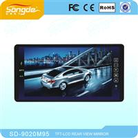 9 inch new style with USB car rear view mirror monitor