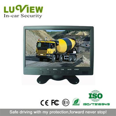 7 Inch Heavy Duty LCD Digital Car Reverse Dashboard Monitor for Lorry/Coach