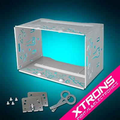 Universal Double Din Car Audio Stereo Fitting Cage Kit(with screws)Car Audio Accessory