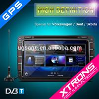 8" Ultra-clear Touch Screen GPS/Dynamic User Interface/Built-in DVB-T Car DVD Plyer For Volkswagen