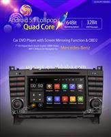 PF75M209A 7 "Android 5.1 pantalla Lollipop Quad Core HD digital multi-touch 1080P WiFi CANbus navegador de coche con pantalla