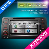 Xtrons PX7146B 7" 1 din car play with aux in for bmw E46 / 320 / 325 with wifi 3g CANbus GPS