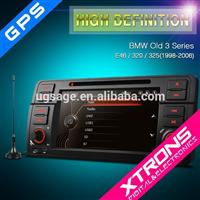 Xtrons 7" car dvd touch screen gps Built-in MPEG-4 TV Ultra-clear 1080P Video for bmw 3 series