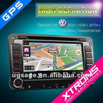 PF71MTV:special Car DVD Player For VW(GOLF EOS JETTA PASSAT TOURAN TRANSPORTER)